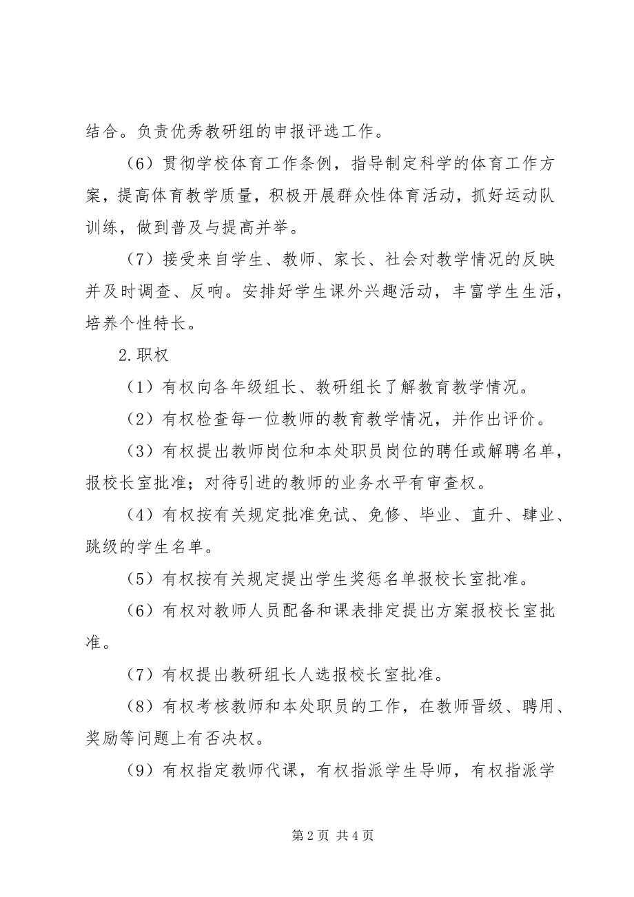 2023年口京实小教导主任职责.docx_第2页