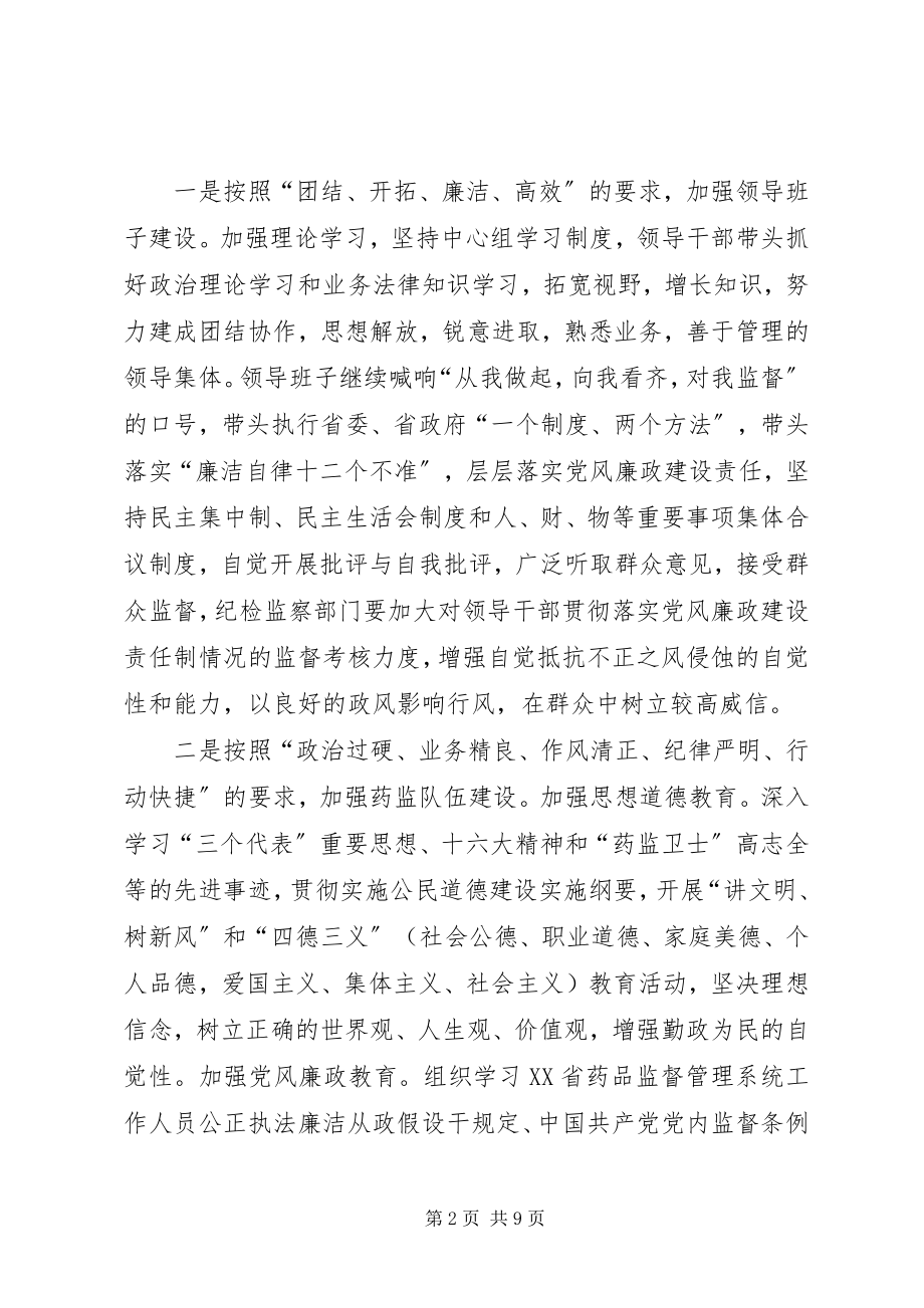 2023年市药监局文明创建工作计划.docx_第2页