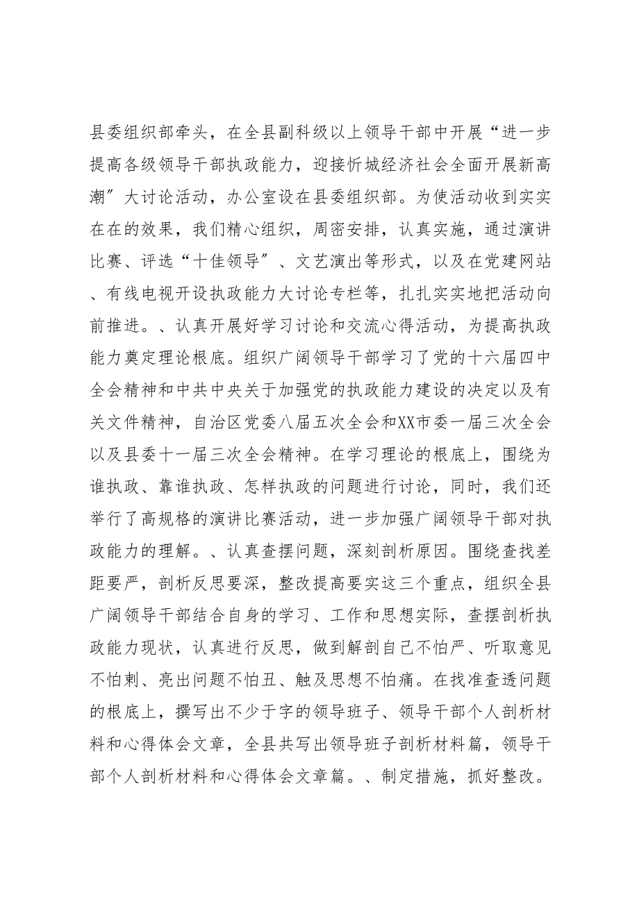 2023年县委组织部某某某某年度工作总结.doc_第2页