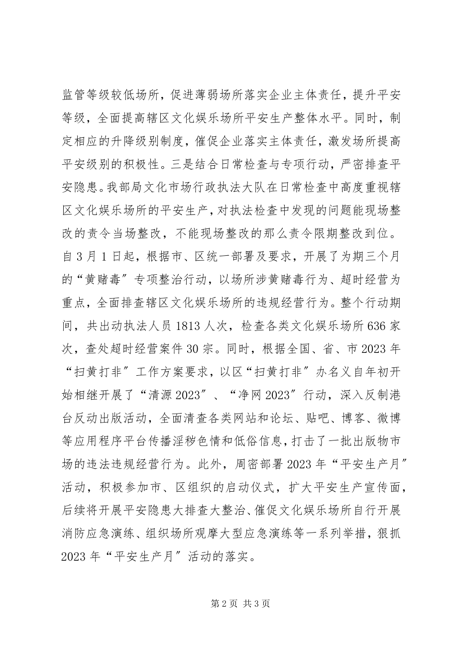 2023年区委宣传部上半年综治工作总结.docx_第2页