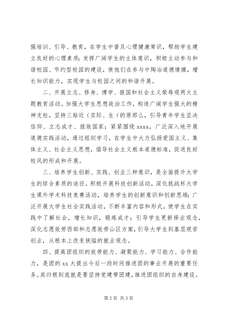 2023年校团委副书记竞职演说词.docx_第2页