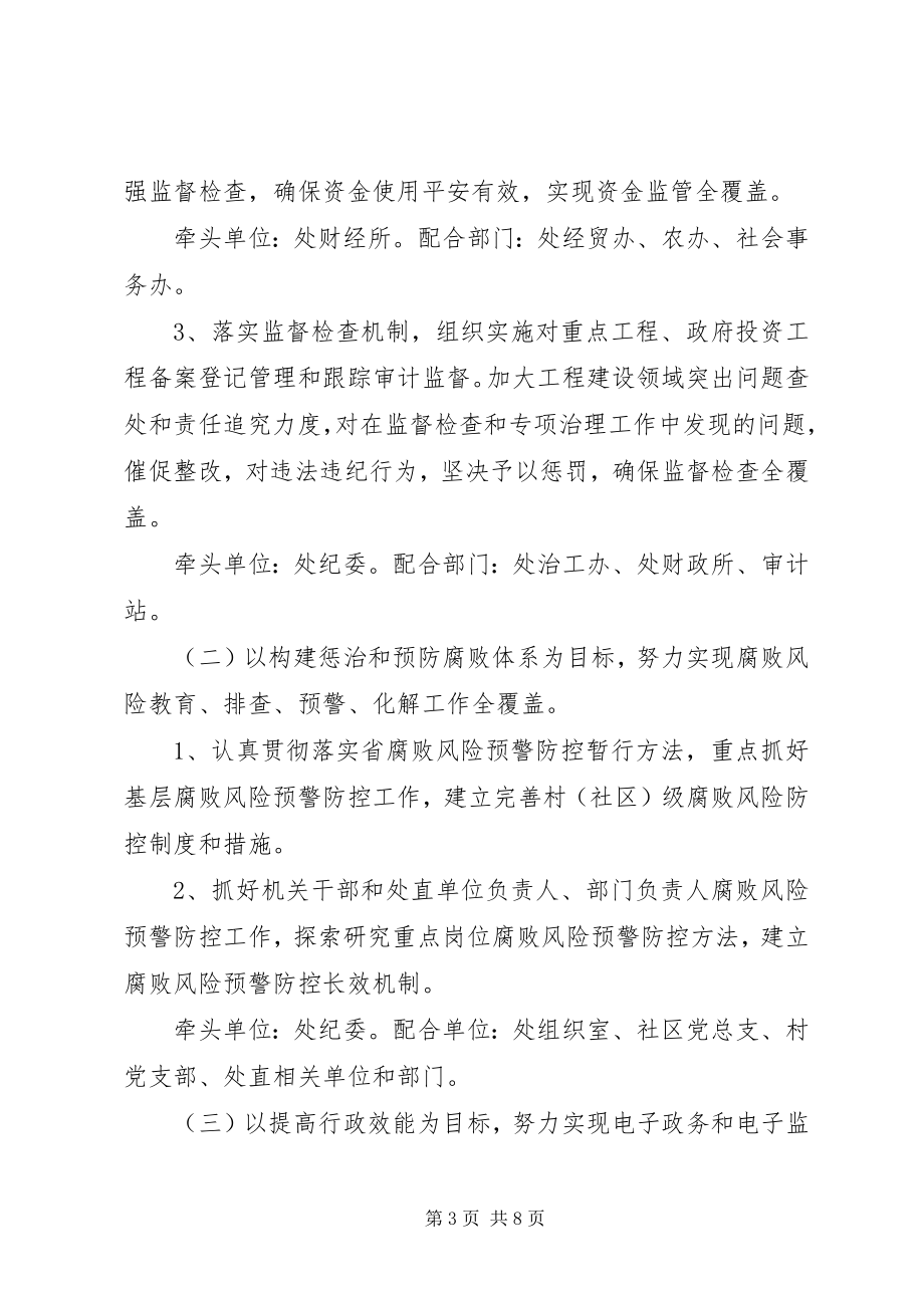 2023年街道办反腐倡廉建设方案.docx_第3页