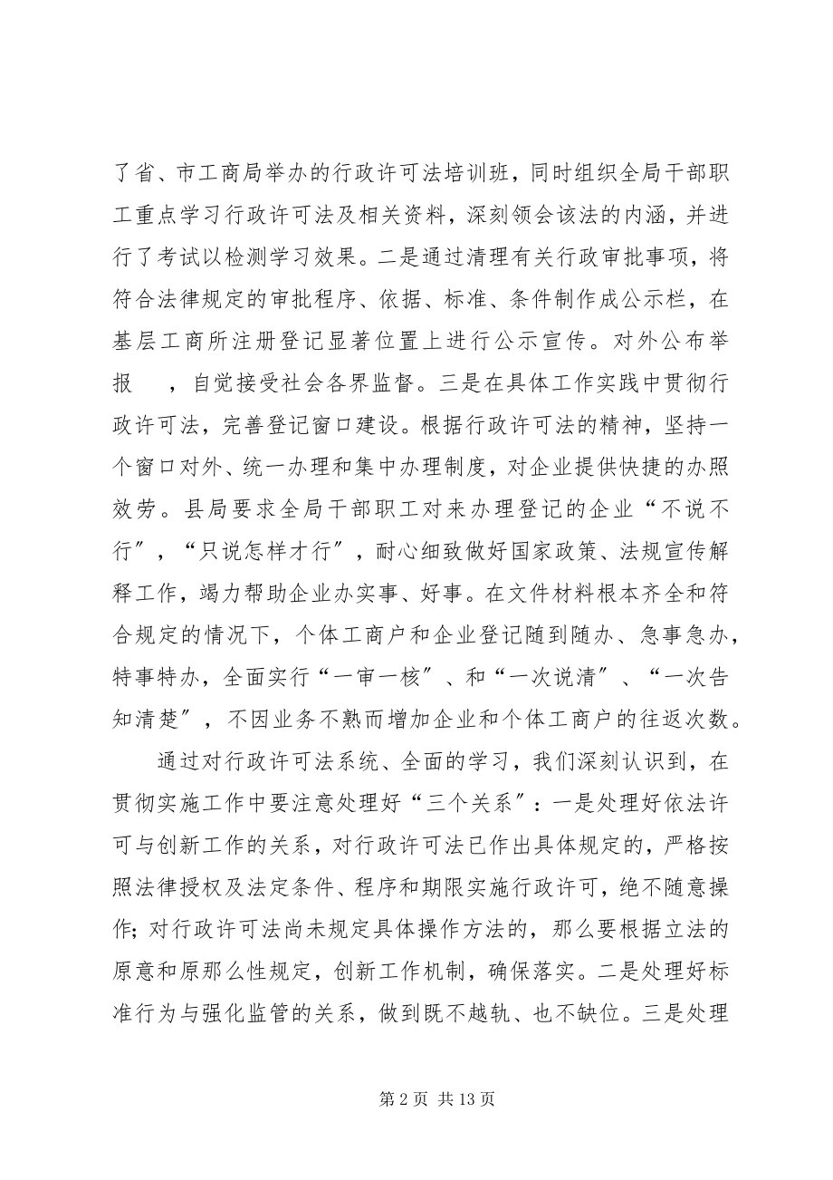 2023年县工商行政管理局市场主体登记监管工作总结.docx_第2页