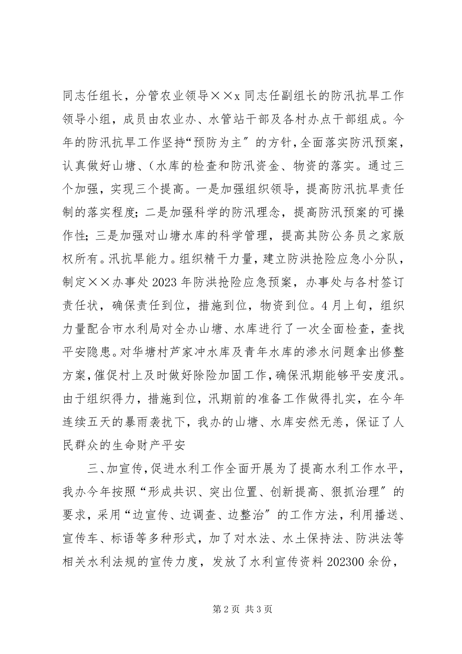 2023年街道办事处水利工作总结3.docx_第2页