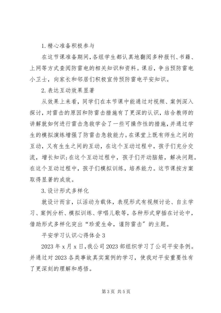 2023年安全学习认识心得体会新编.docx_第3页