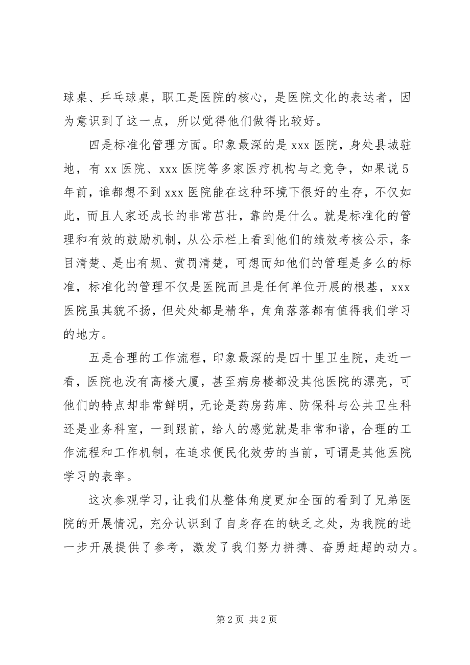 2023年医院医生参观学习心得体会2.docx_第2页