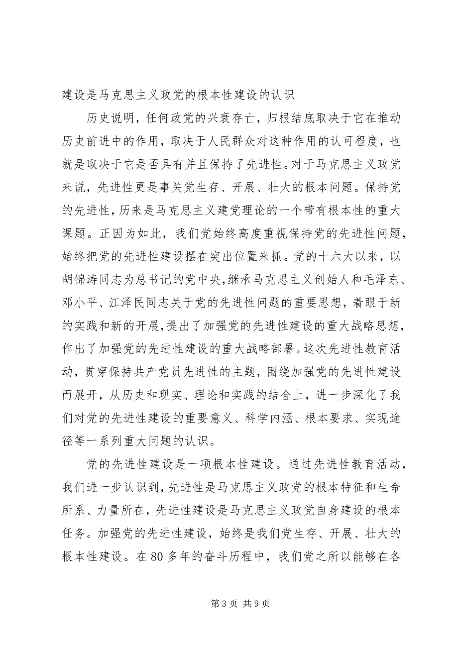 2023年加强党的先进性建设的创新举措和深刻启示.docx_第3页