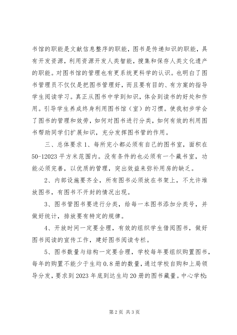 2023年学校图书管理员培训工作总结.docx_第2页