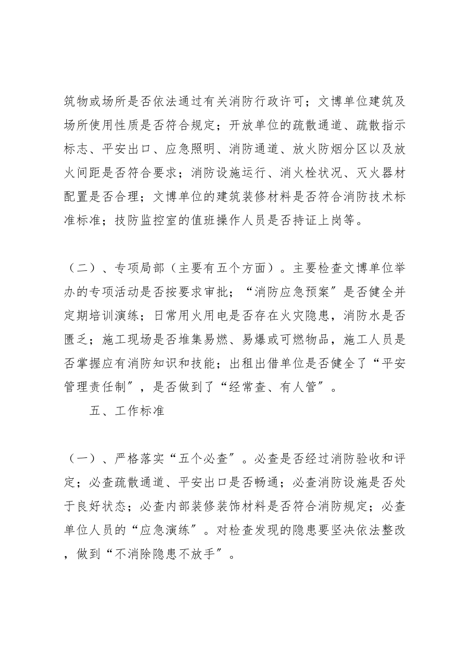 2023年文博系统火灾隐患排查整治方案.doc_第3页