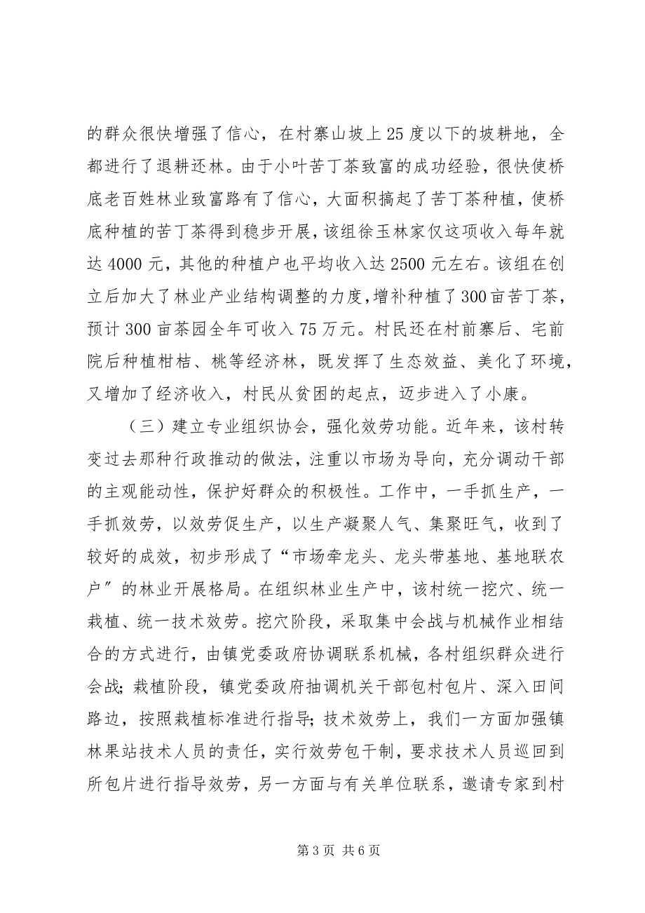 2023年林业推进新农村建设典型材料.docx_第3页