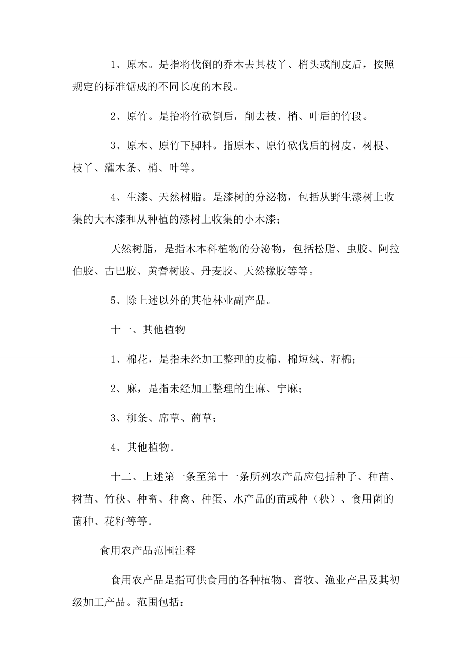 2023年什么属于初级农产品.docx_第3页