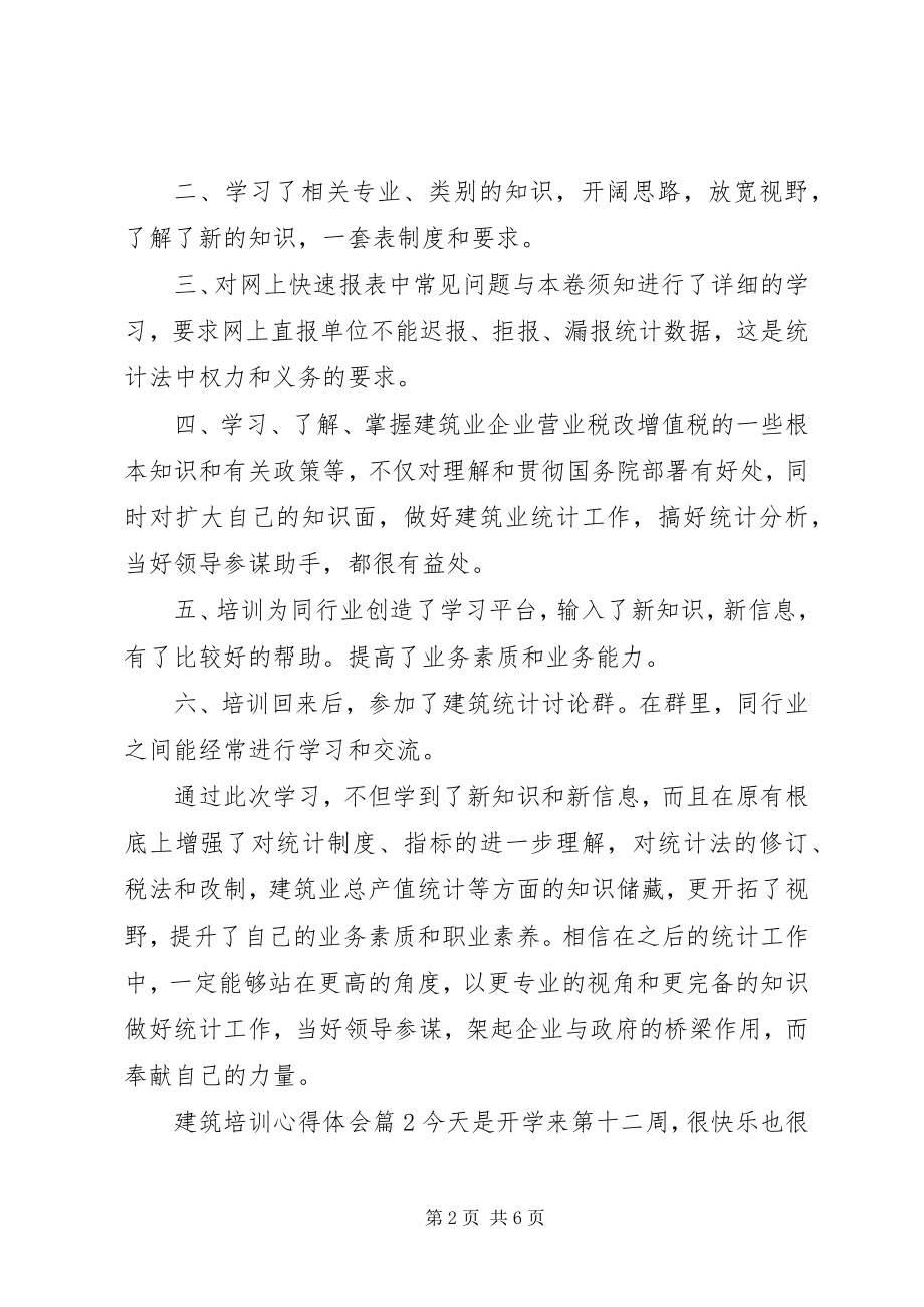 2023年建筑培训心得体会.docx_第2页