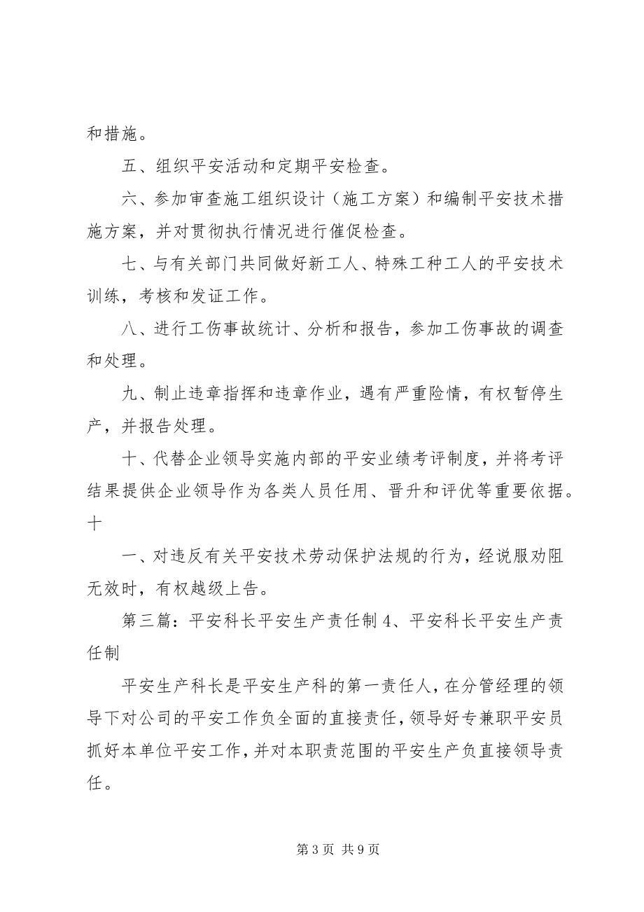 2023年安全科长安全责任制新编.docx_第3页