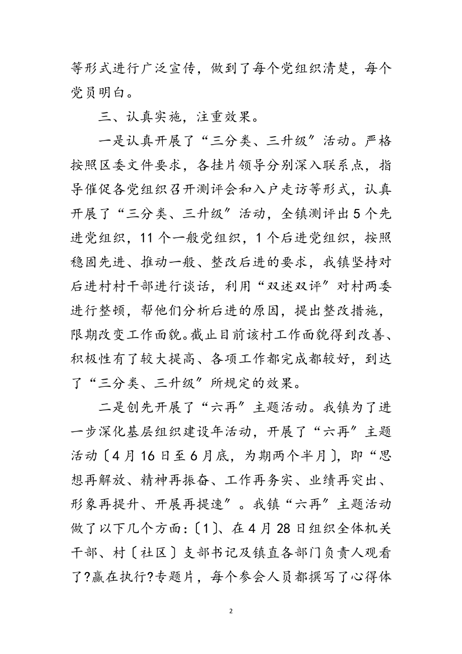 2023年镇委基层组织情况汇报材料范文.doc_第2页