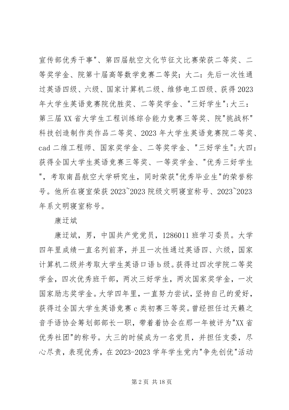 2023年学院十佳新星奖事迹材料.docx_第2页