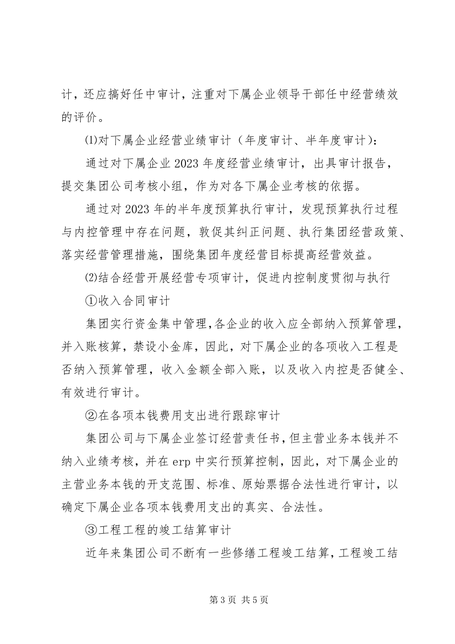 2023年公司年度审计师工作计划.docx_第3页