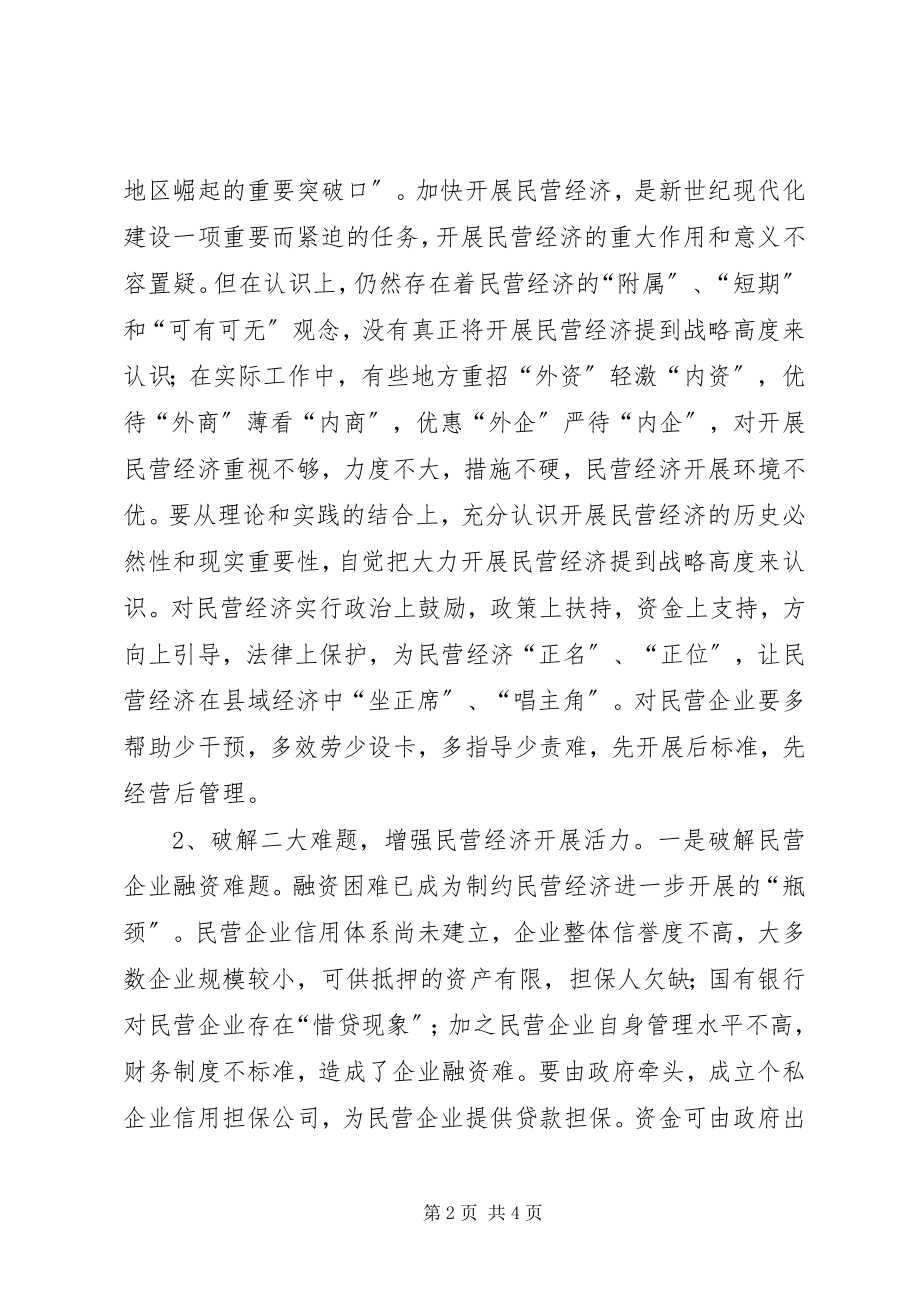 2023年发展民营经济的几点思考.docx_第2页