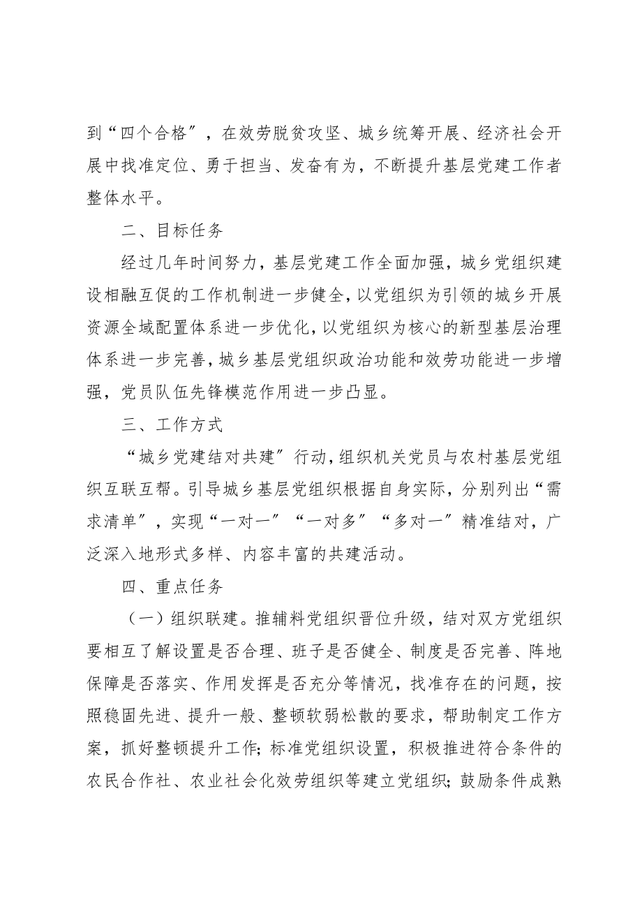 2023年城乡党建结对共建行动方案.docx_第2页