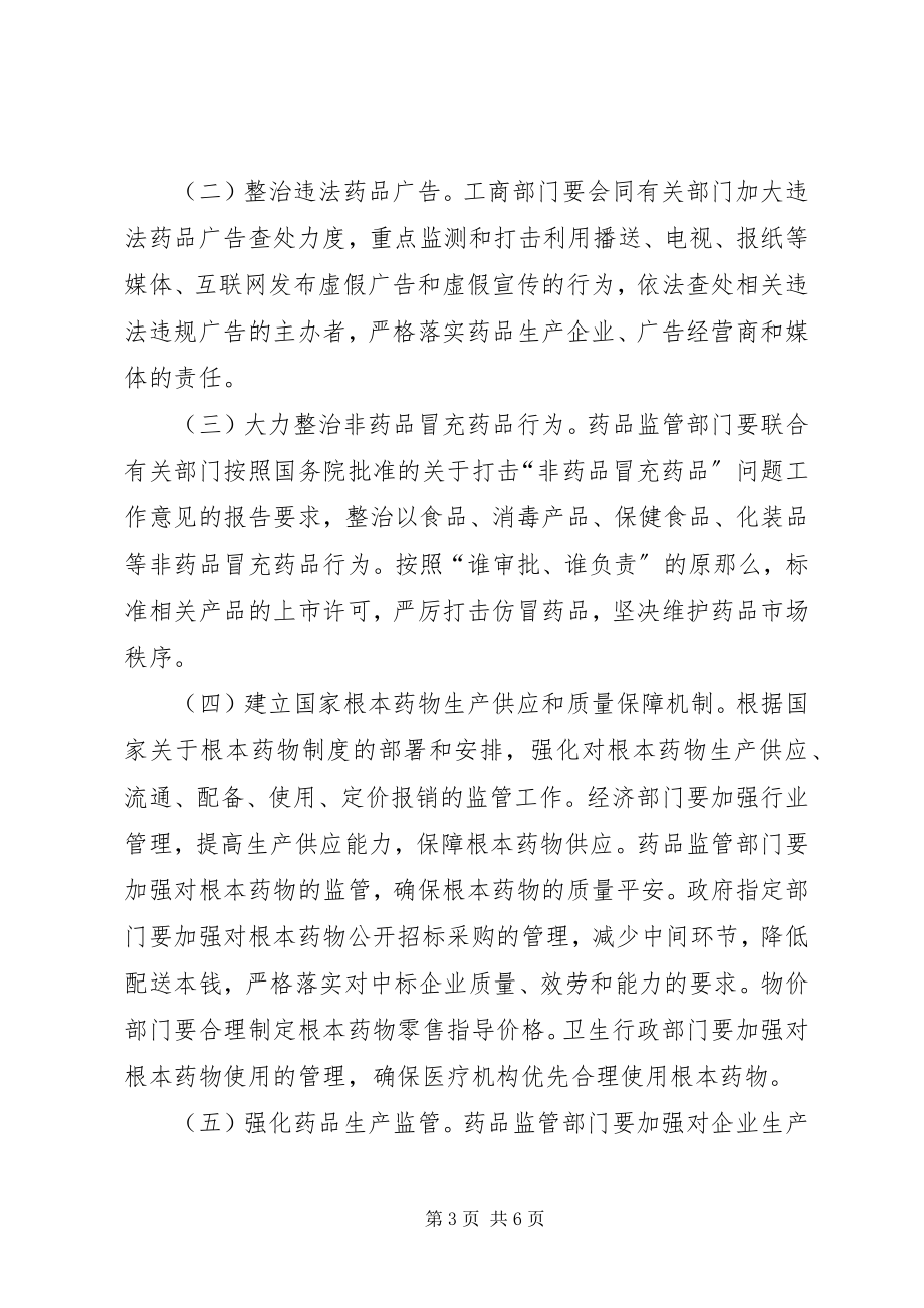 2023年县药品安全专项整治方案.docx_第3页