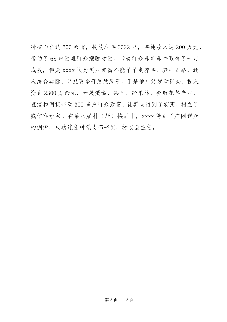 2023年支部书记致富事迹材料.docx_第3页