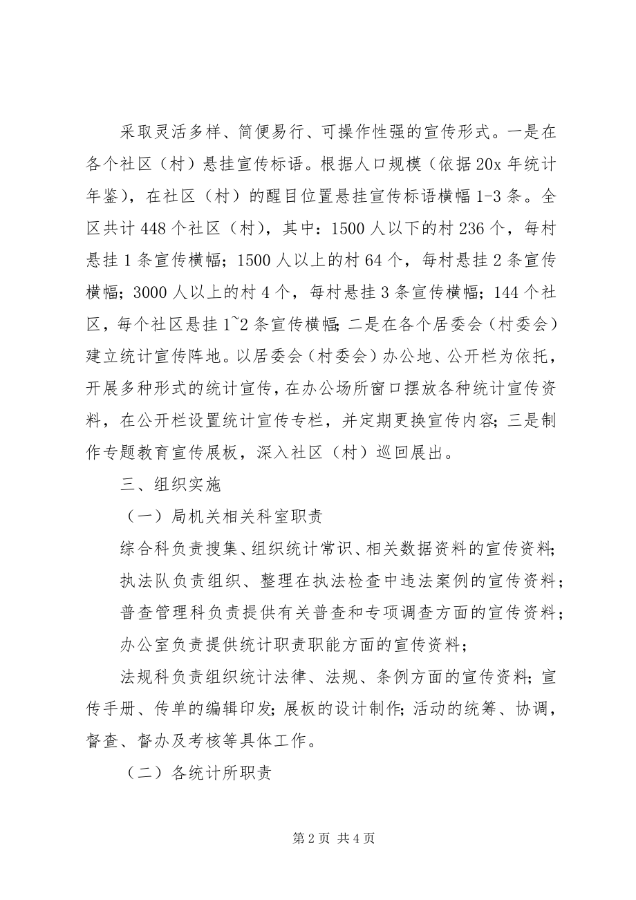 2023年统计法制宣传进社区活动意见.docx_第2页