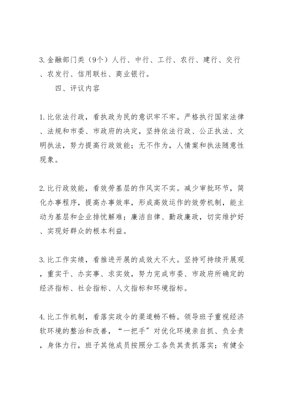 2023年市千人评议机关活动实施方案 2.doc_第3页