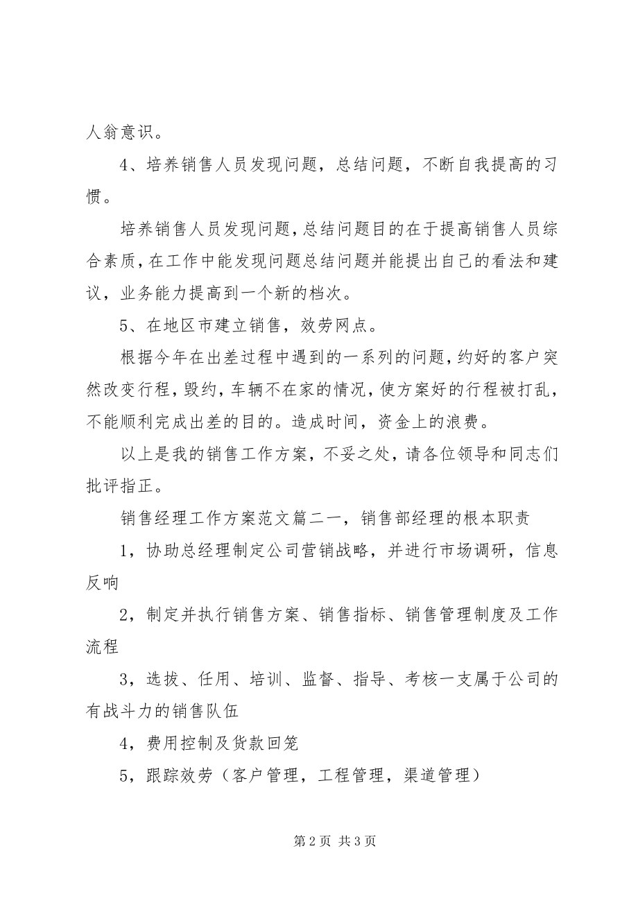 2023年销售经理的工作计划.docx_第2页