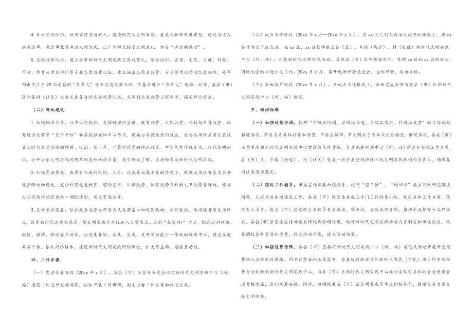 2023年市新时代文明实践中心建设工作实施方案.docx_第3页