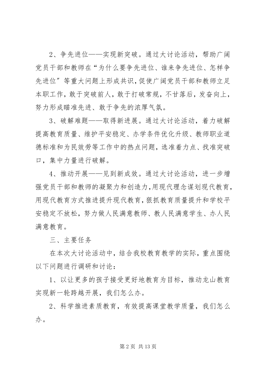 2023年新征程新气象新作为大讨论实施方案.docx_第2页