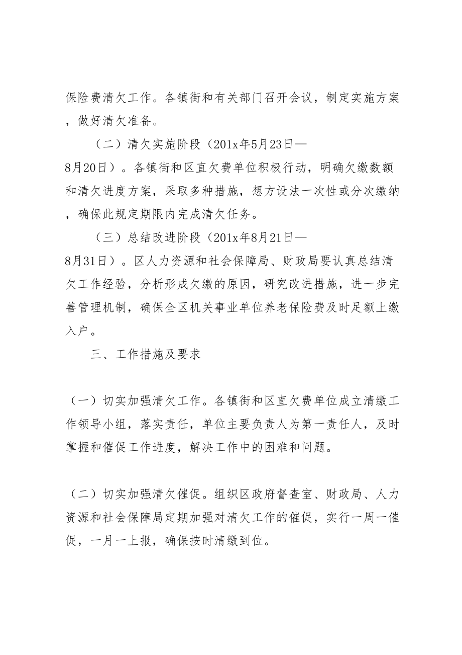 2023年机关事业单位养老保险费集中清欠及征缴工作实施方案.doc_第2页