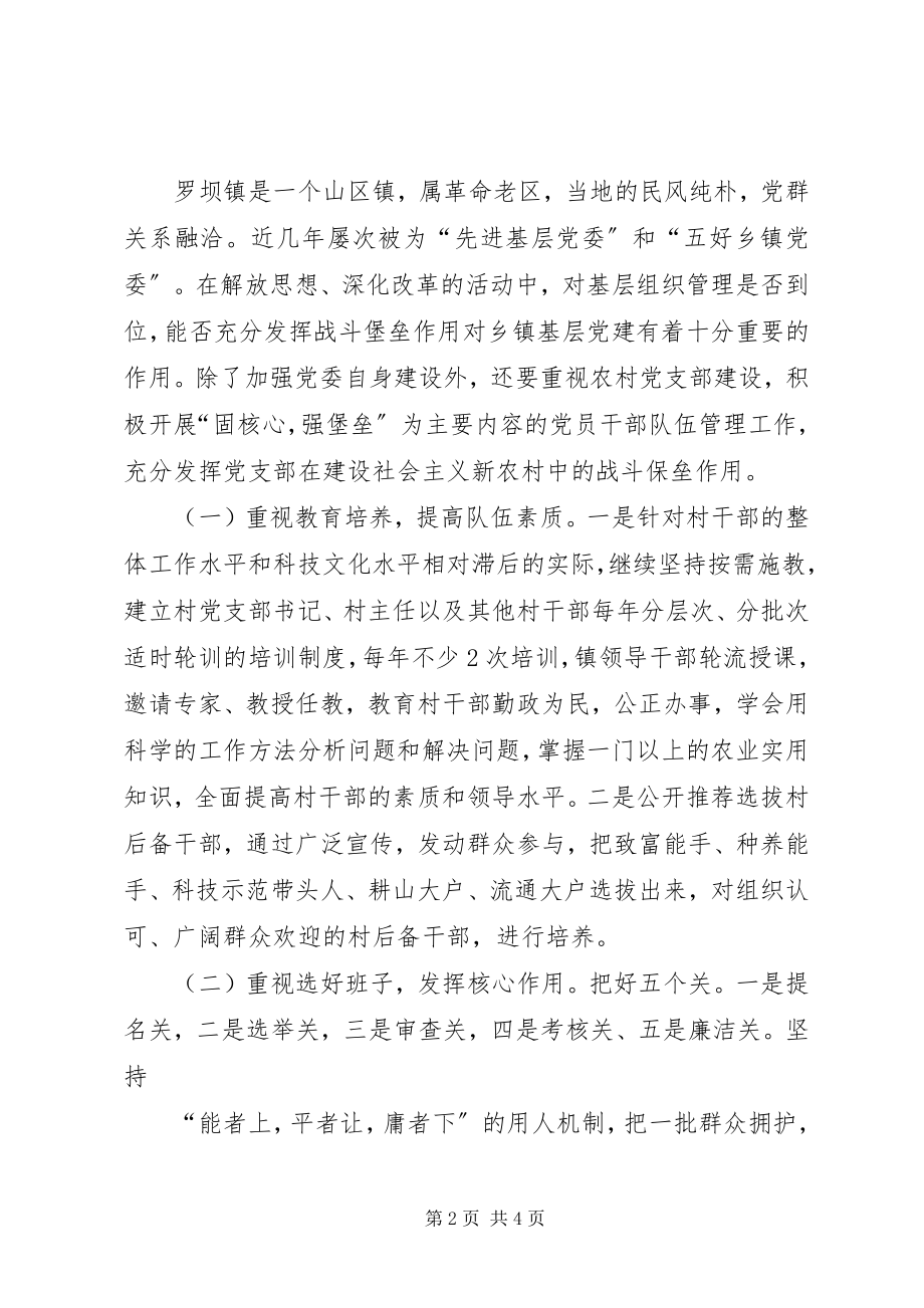 2023年乡镇党委书记解放思想开创农村党建新局面.docx_第2页