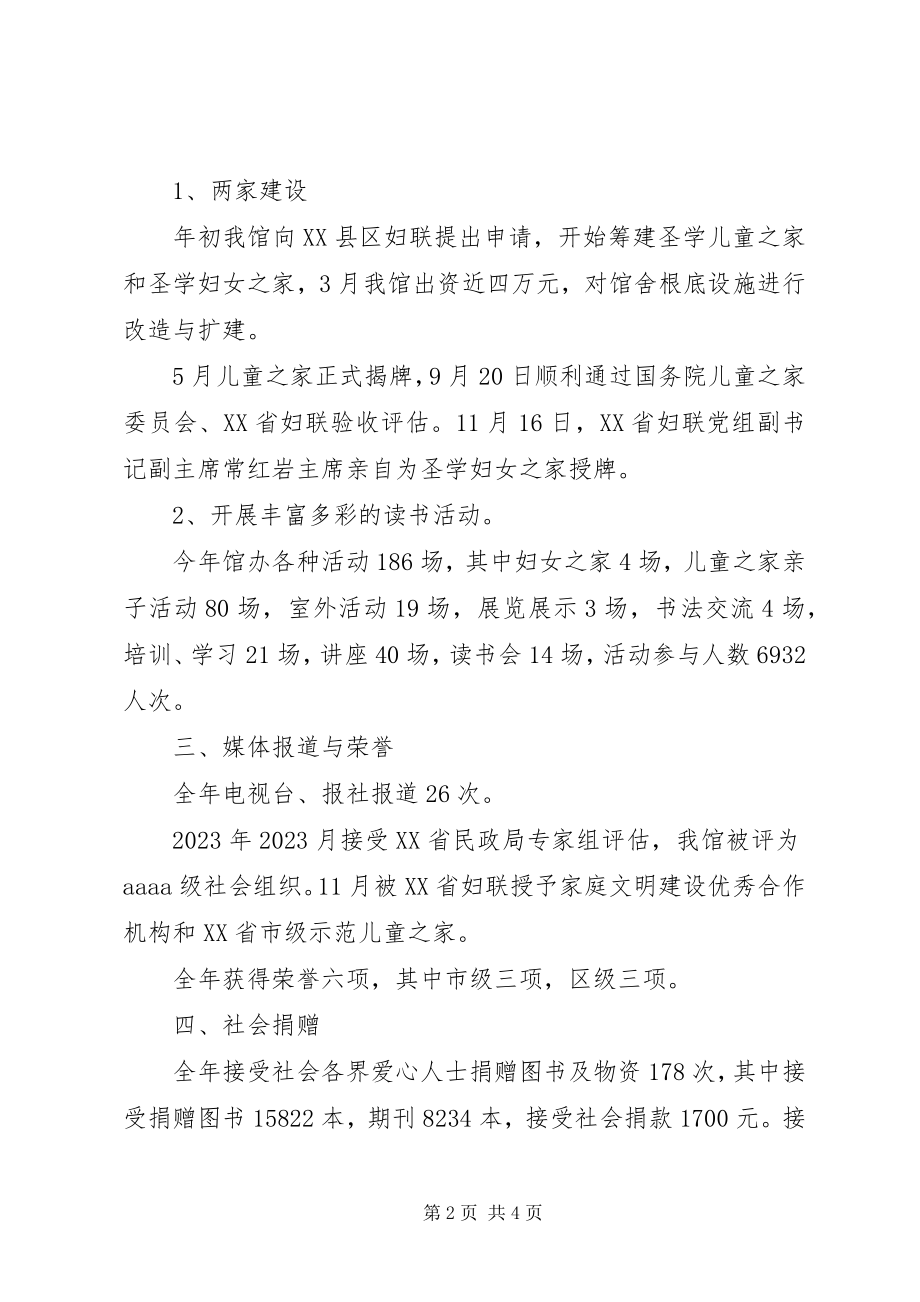 2023年图书馆度工作总结.docx_第2页