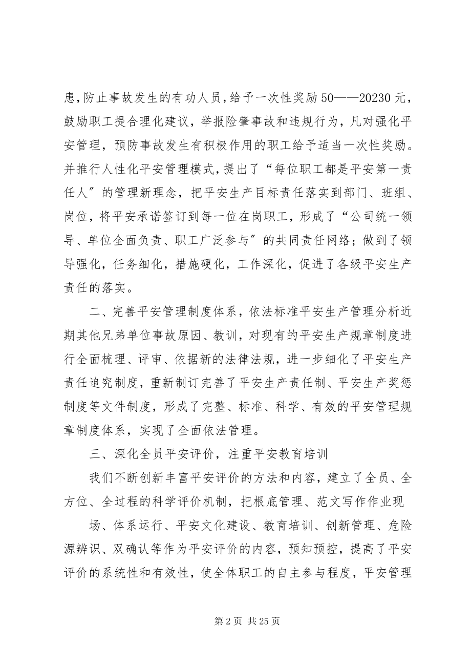 2023年公司安全生产年终总结.docx_第2页