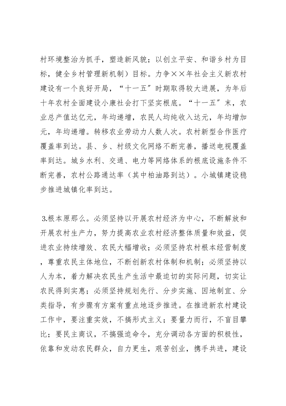 2023年关于加快社会主义新农村建设的实施方案 5.doc_第3页