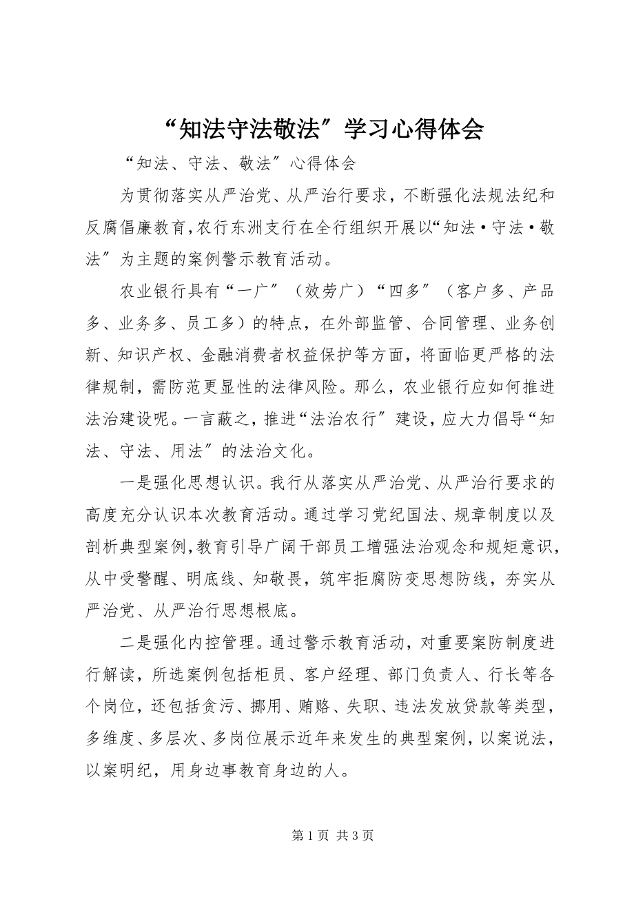 2023年知法守法敬法学习心得体会.docx_第1页