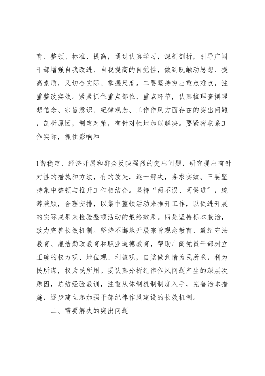 2023年科技局作风纪律集中教育整顿活动的实施方案 .doc_第2页