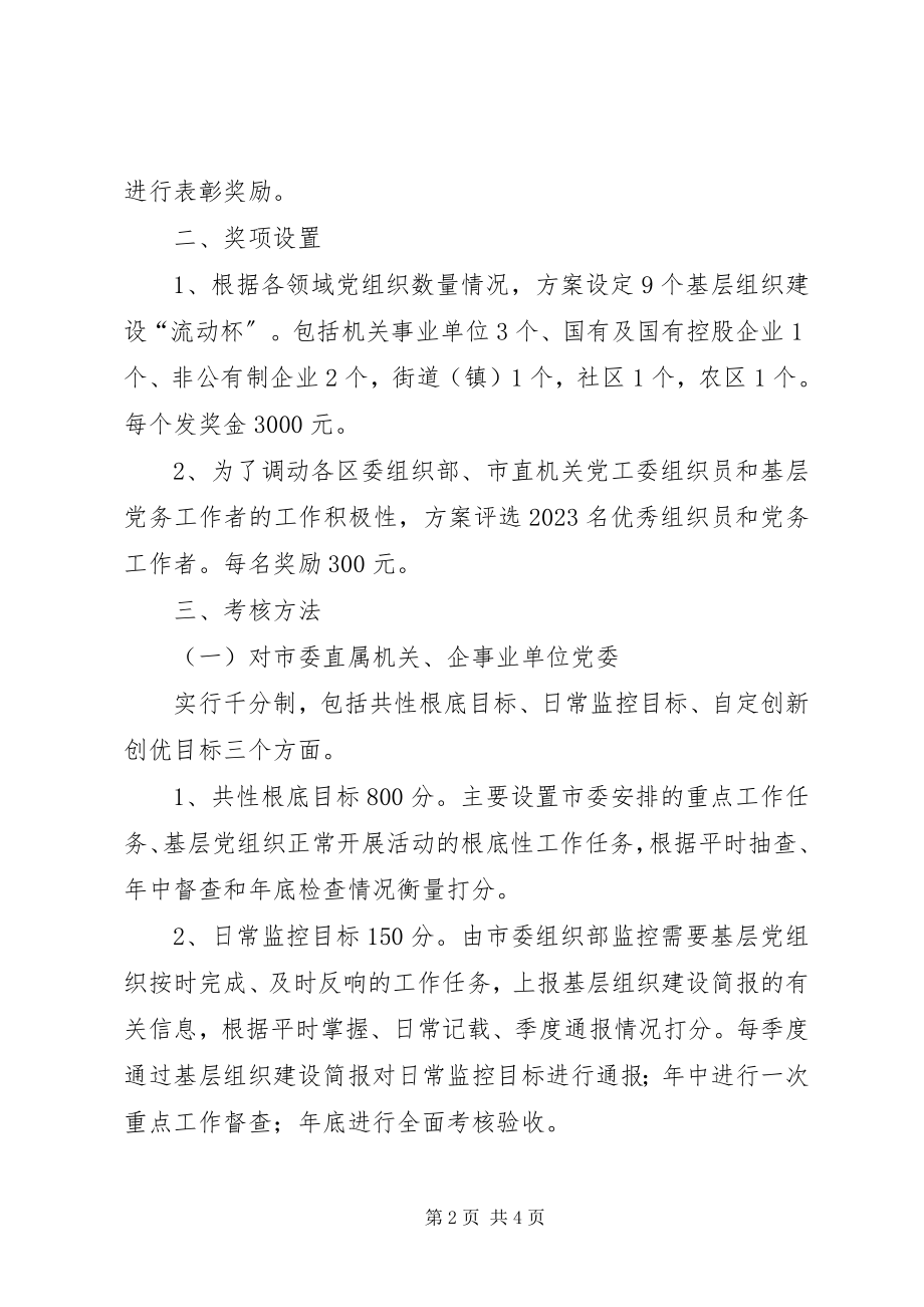 2023年基层党组织工作目标管理考核办法2.docx_第2页