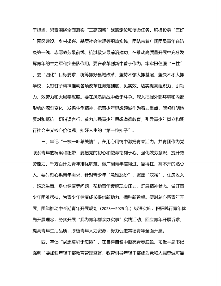 团委书记在年轻干部座谈会上的发言提纲.docx_第2页