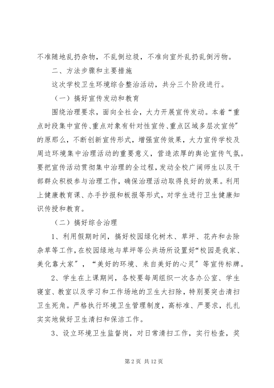 2023年武胜县中心镇小学环境综合整治方案.docx_第2页