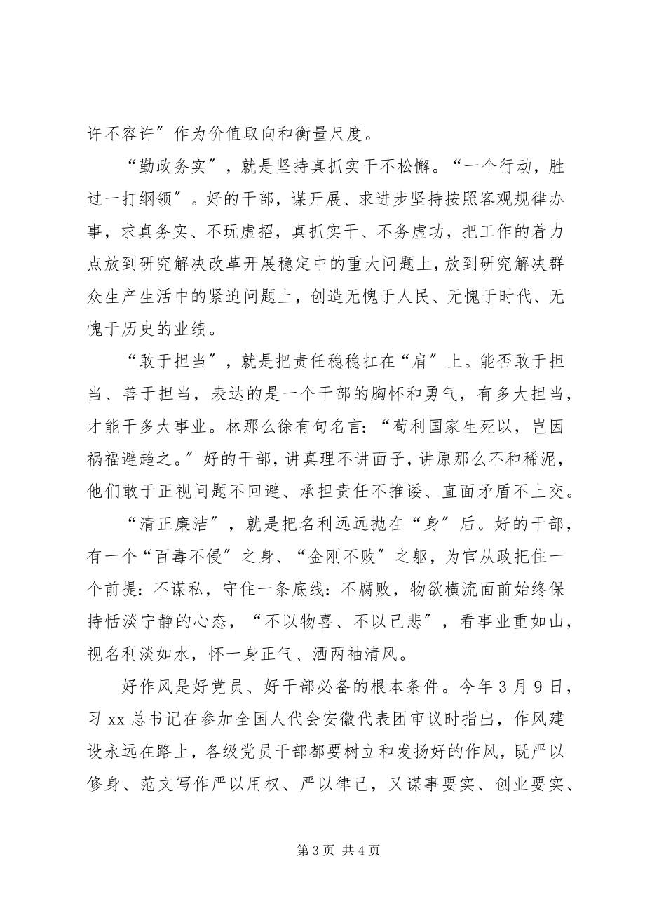 2023年县纪委书记“三严三实”专题党课提纲.docx_第3页