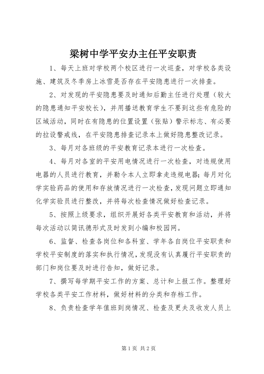 2023年梁树中学安全办主任安全职责.docx_第1页