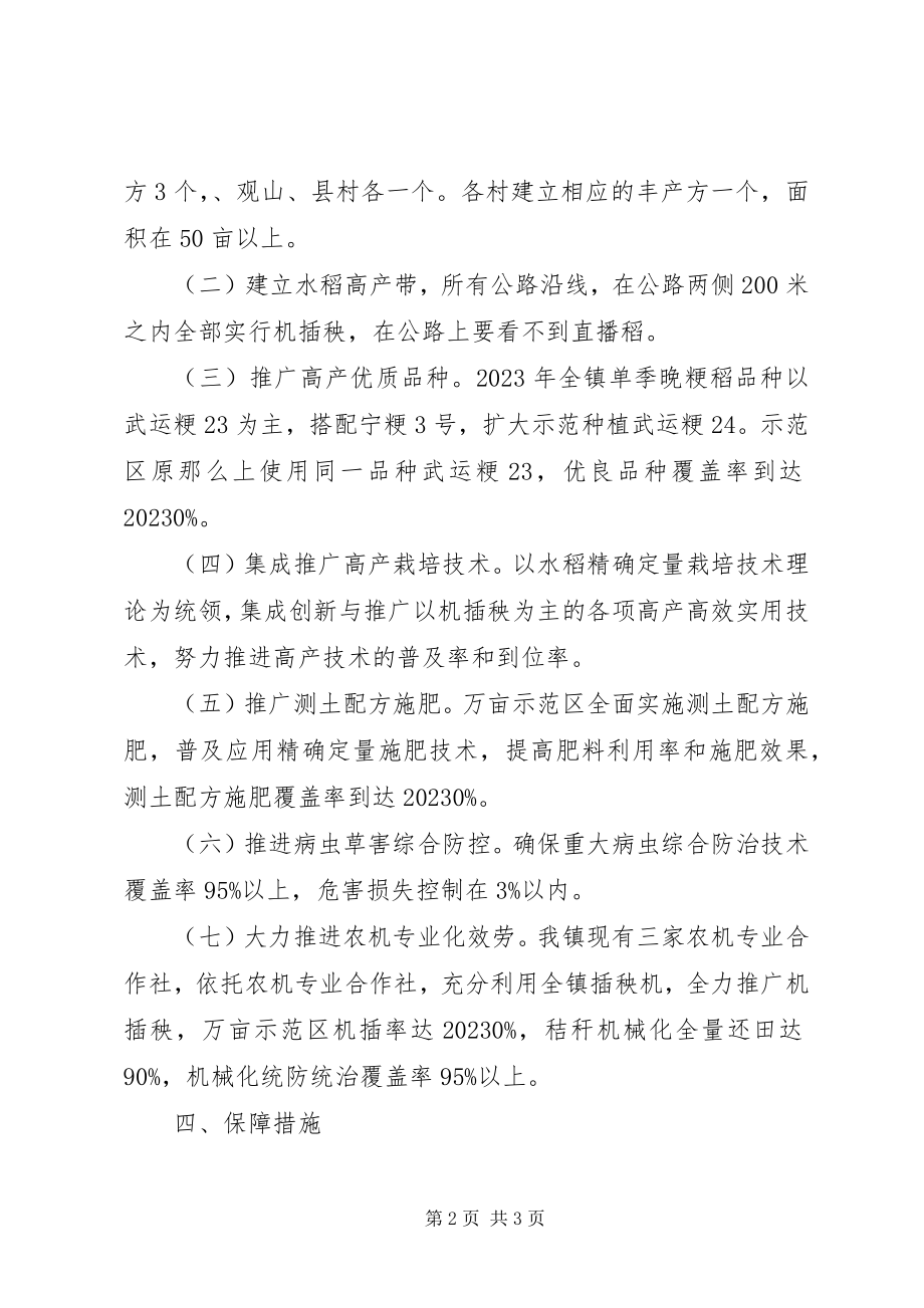 2023年水稻高产增效实施方案.docx_第2页