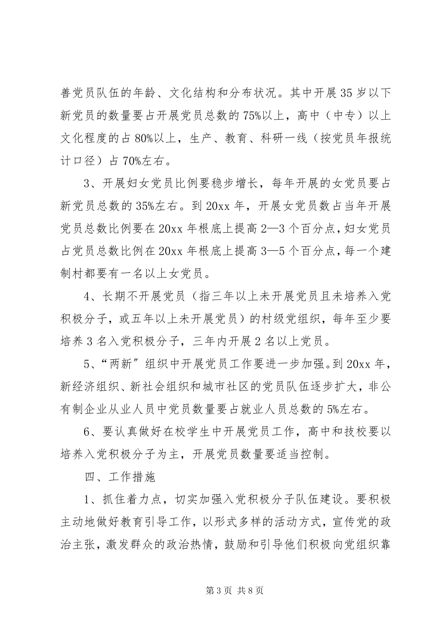 2023年政府发展党员工作计划.docx_第3页