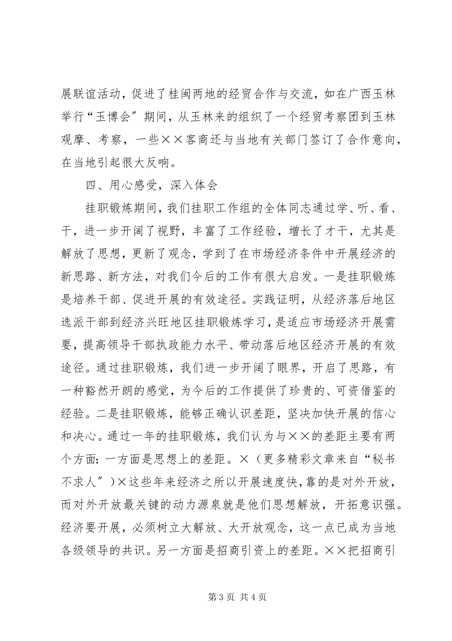 2023年挂职挂职学习锻炼全面总结.docx_第3页