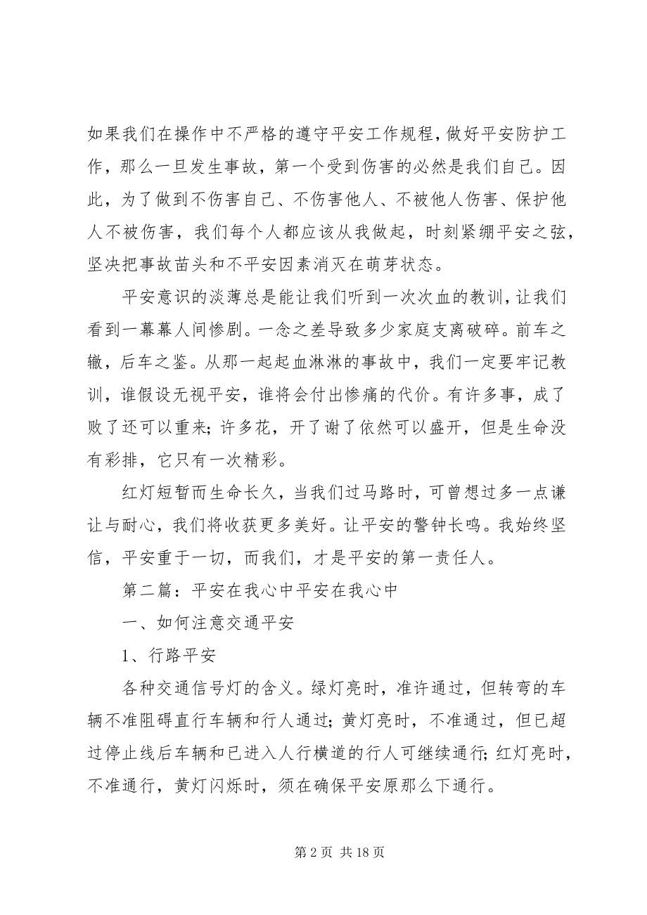 2023年安全在我心中之感悟新编.docx_第2页