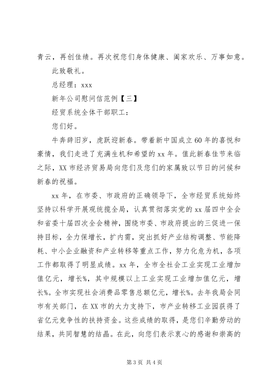 2023年新年公司慰问信范例.docx_第3页