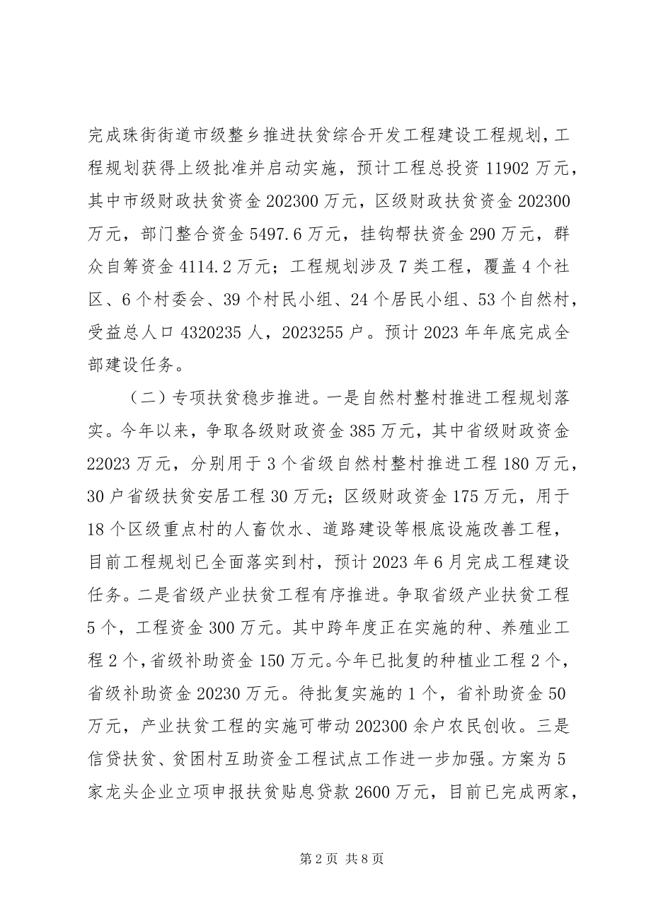 2023年扶贫开发办公室工作总结和工作计划.docx_第2页