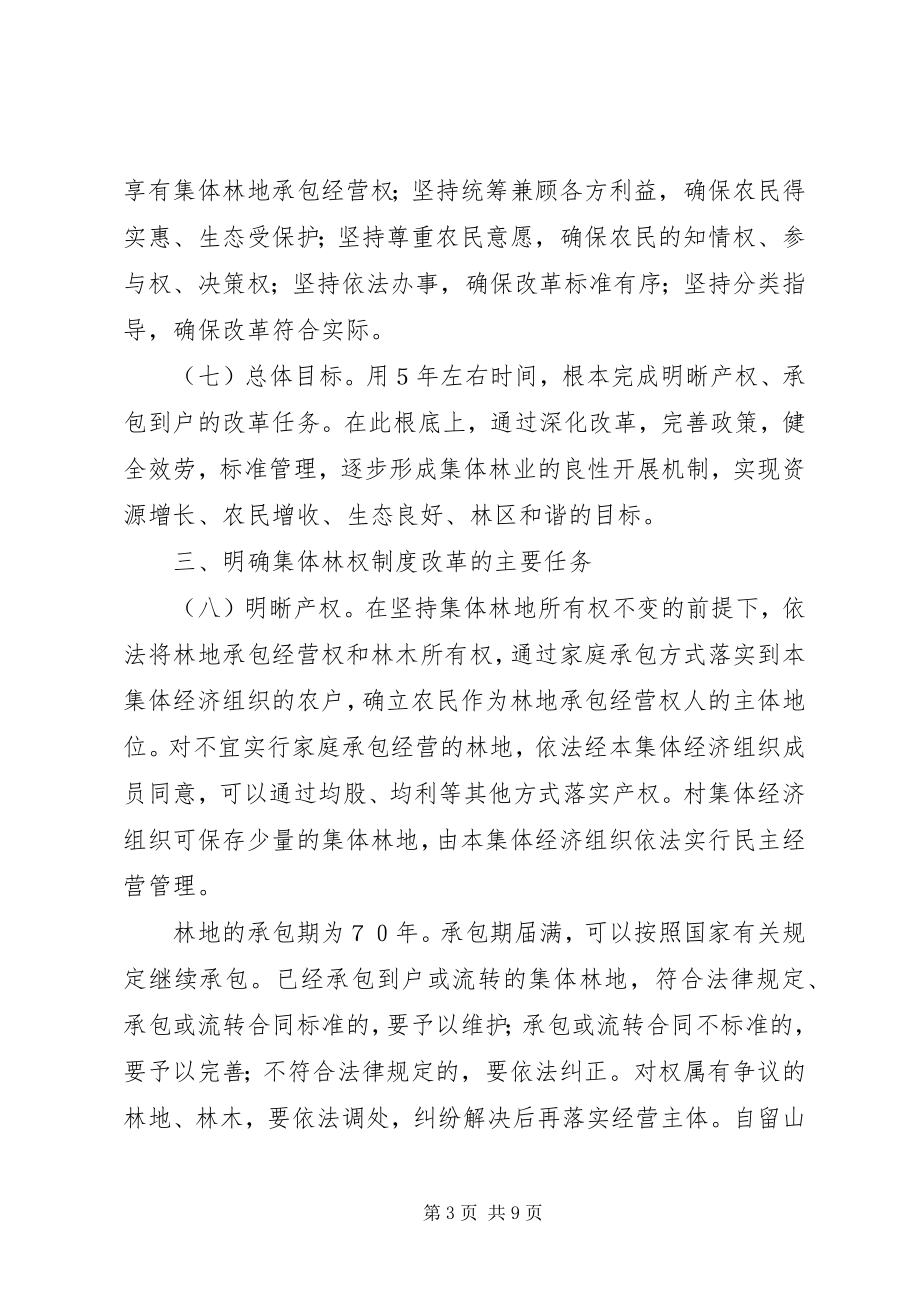 2023年集体林权制度改革意见.docx_第3页