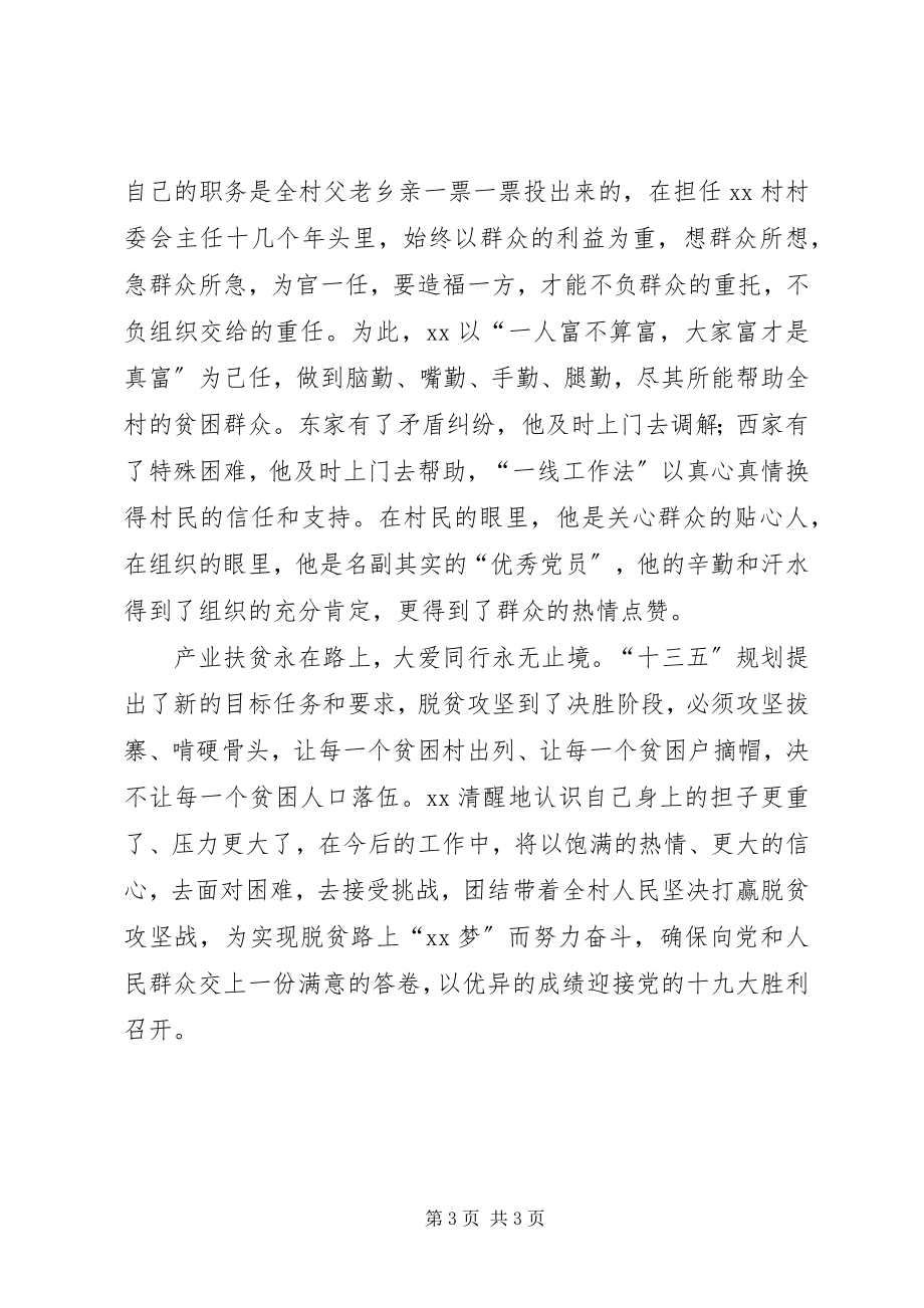 2023年优秀党员村主任先进事迹.docx_第3页