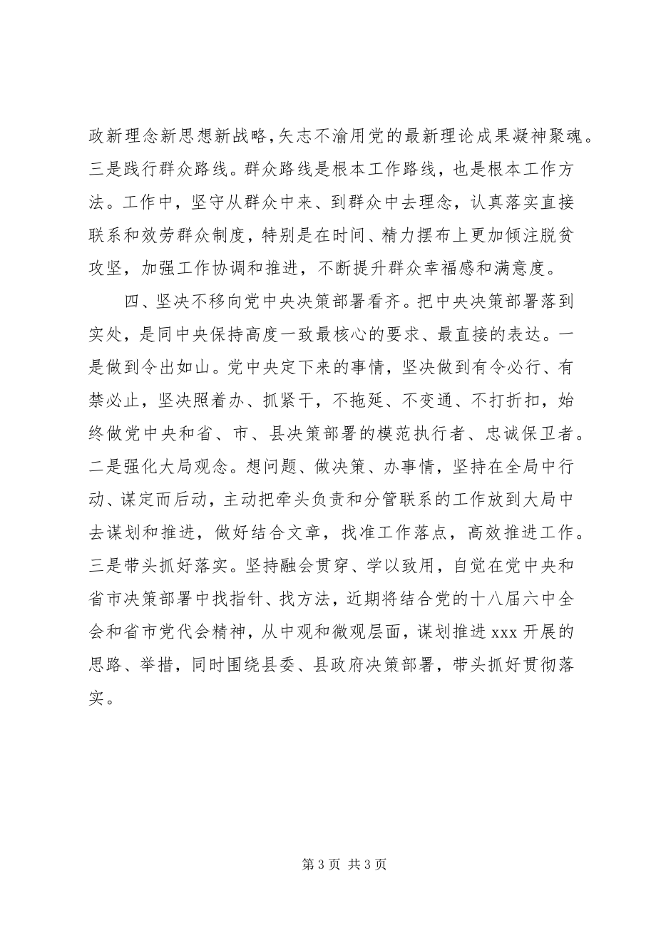 2023年在讲看齐见行动学习研讨会上的讲话.docx_第3页